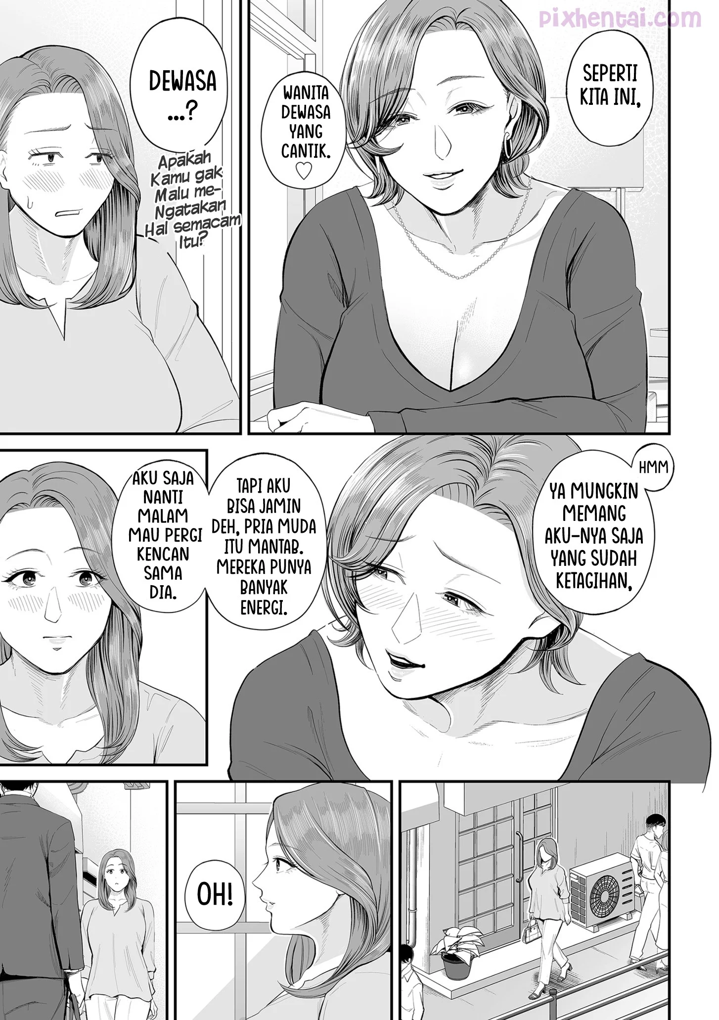 Komik hentai xxx manga sex bokep The Young Man is Delighted to Meet Beautiful Milf 11